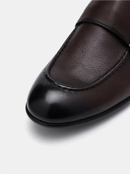 Мужские монки BRUNO RENZONI  коричневые, артикул BR16769-MB