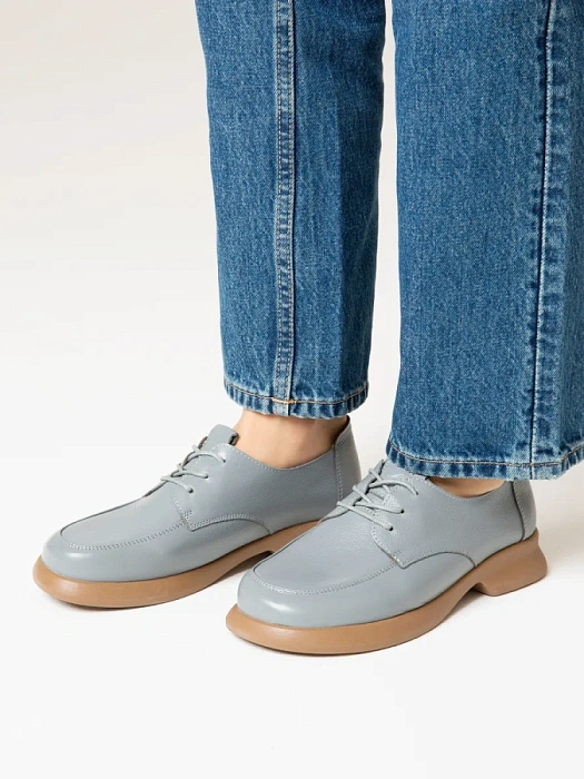 Женские туфли eObuv серые, артикул DB-S25-WML3-33-3