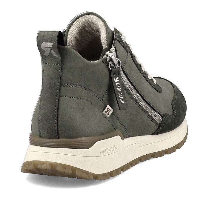 Женские ботинки basic RIEKER зеленые, артикул W0661-54