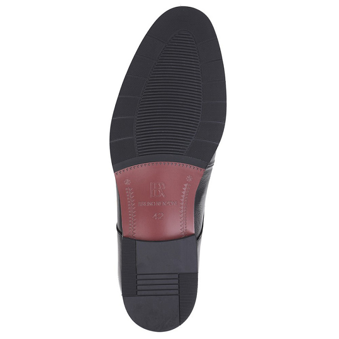 Мужские туфли basic BRUNO RENZONI  черные, артикул 5332A-725A