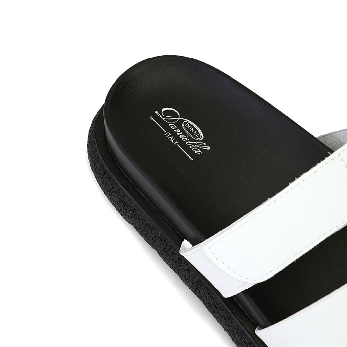 Женские сабо Donna Daniella  белые, артикул 51-CHO1-18-112