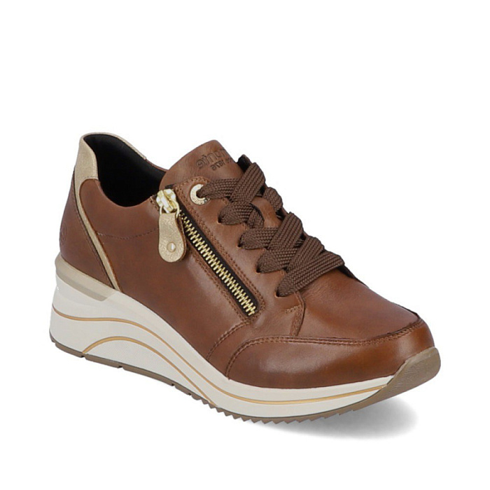 Женские кроссовки REMONTE коричневые, артикул D0T03-22