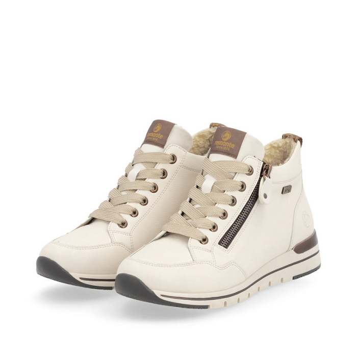 Женские ботинки REMONTE бежевые, артикул R6770-60