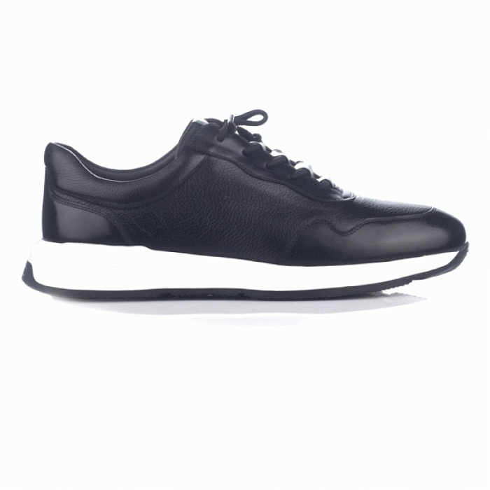 Мужские кроссовки BRUNO RENZONI  черные, артикул YS230AB-H126A
