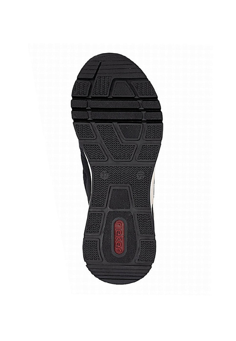 Женские кроссовки RIEKER черные, артикул M6664-00