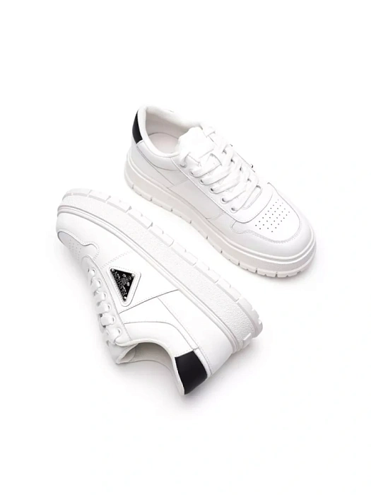 Женские кеды Donna Daniella  белые, артикул 42-TZV6-3-112