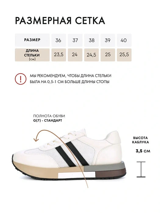 Женские кроссовки FEDERICA RODARI белые, артикул 42E-J401-1A