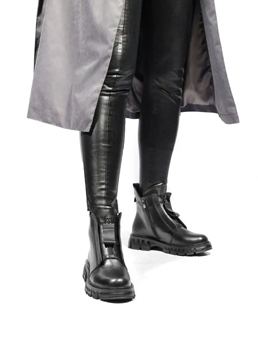 Женские ботинки basic eObuv черные, артикул 800191-PL-01