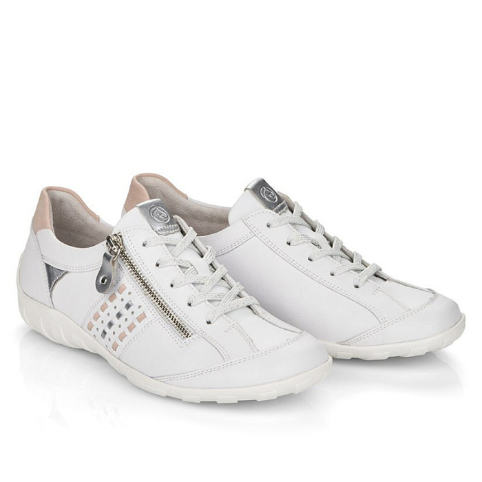 Женские кроссовки REMONTE белые, артикул R3404-80