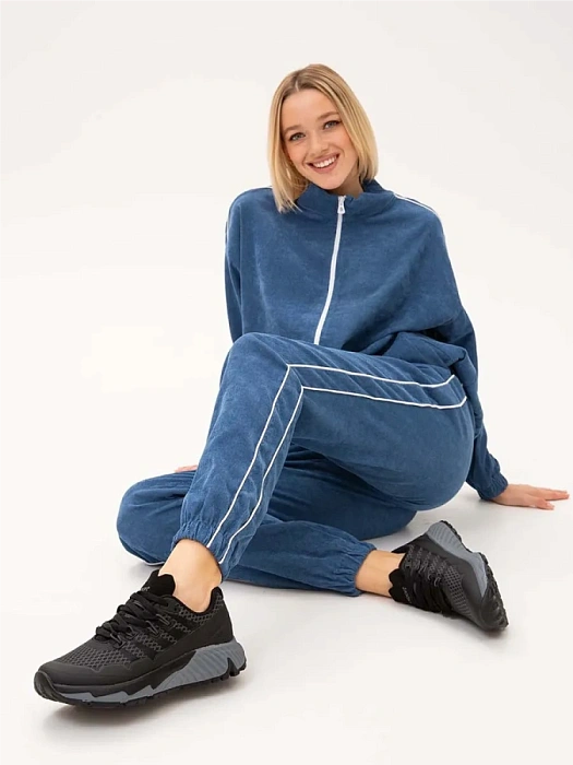 Женские кроссовки RS SPORT черные, артикул LH21A-221W-3/grey