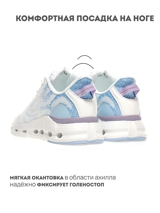 Женские кроссовки RS SPORT белые, артикул LH227B14_WHITE