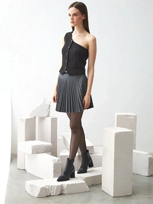 Женские ботильоны FEDERICA RODARI черные, артикул 38E-HF260-B237R1