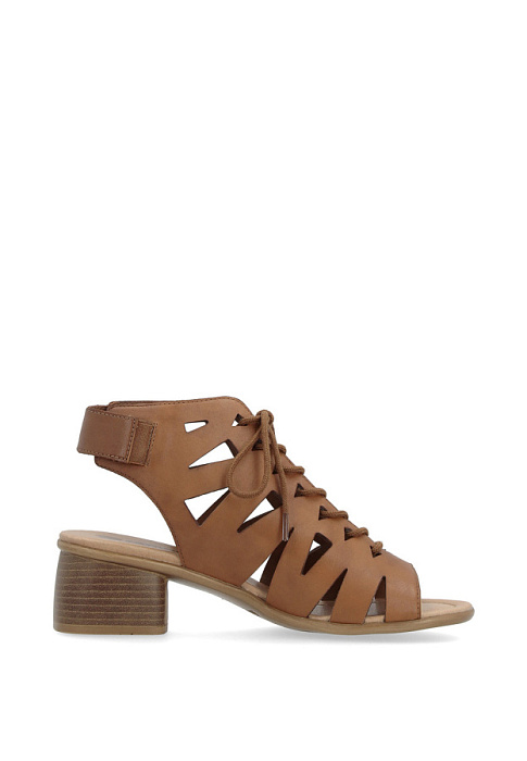 Женские босоножки  REMONTE коричневые, артикул R8776-24