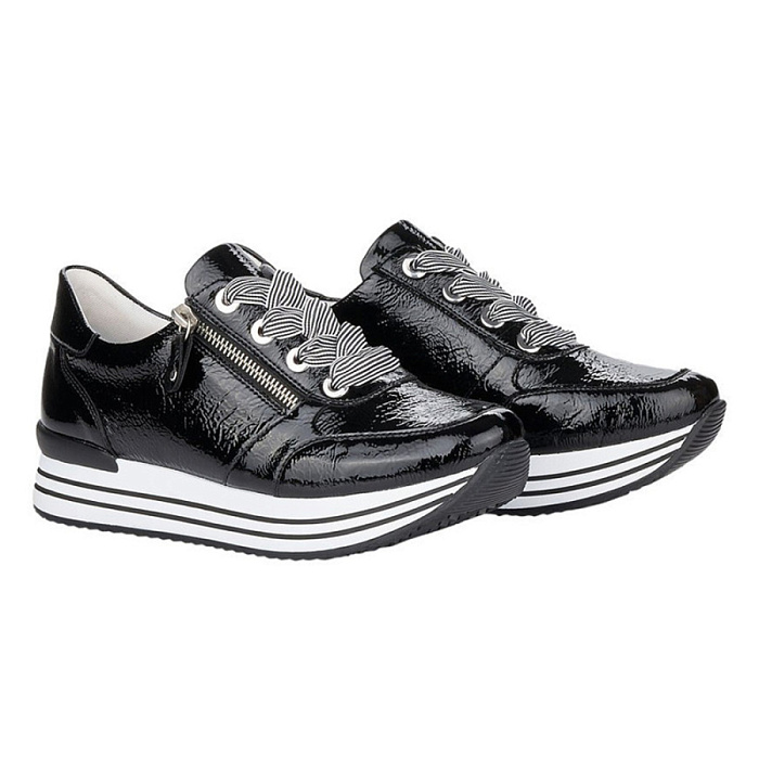 Женские кроссовки REMONTE черные, артикул D1302-02