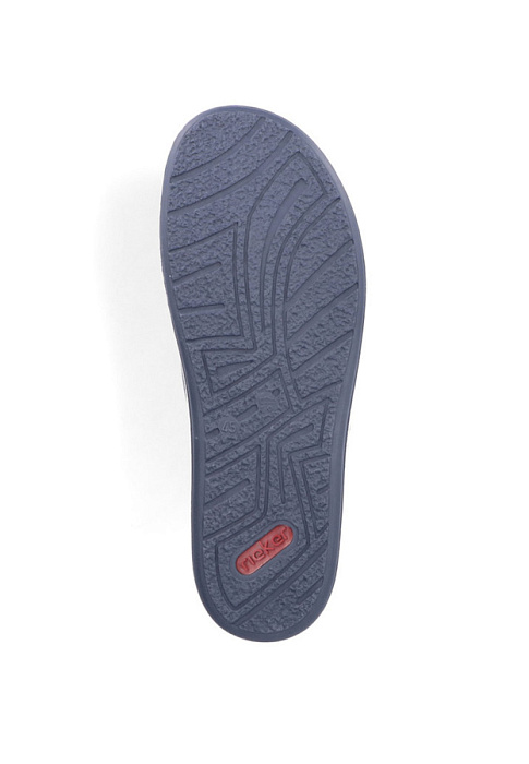 Мужские слайдеры RIEKER синие, артикул 21062-15