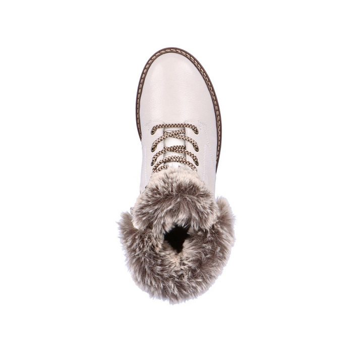 Женские ботинки basic REMONTE белые, артикул D0B74-80