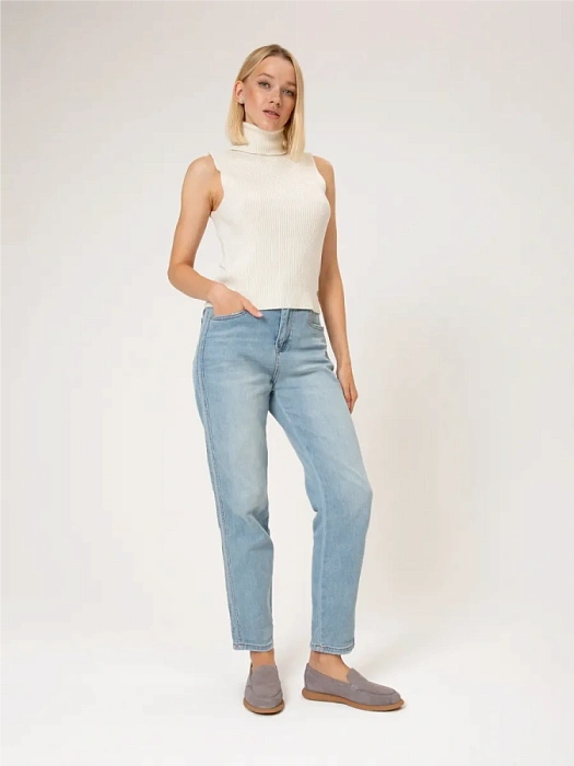 Женские мокасины FEDERICA RODARI серые, артикул 42E-2379-3F