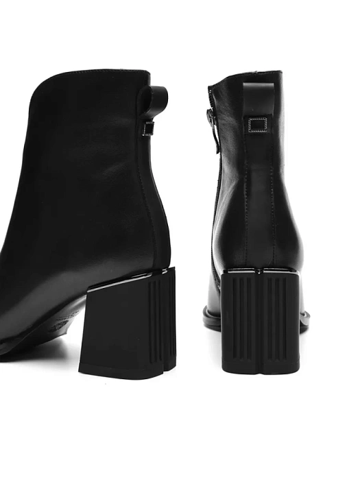 Женские ботильоны FEDERICA RODARI черные, артикул 15E-A3989D-1