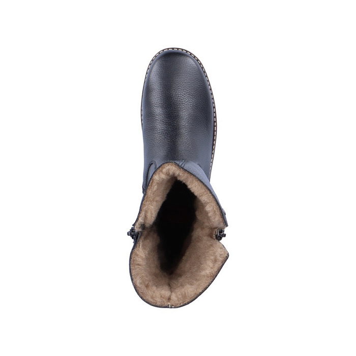 Женские полусапоги RIEKER черные, артикул Y4653-00