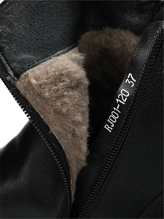 Женские ботинки basic Donna Daniella  черные, артикул RJ001-120