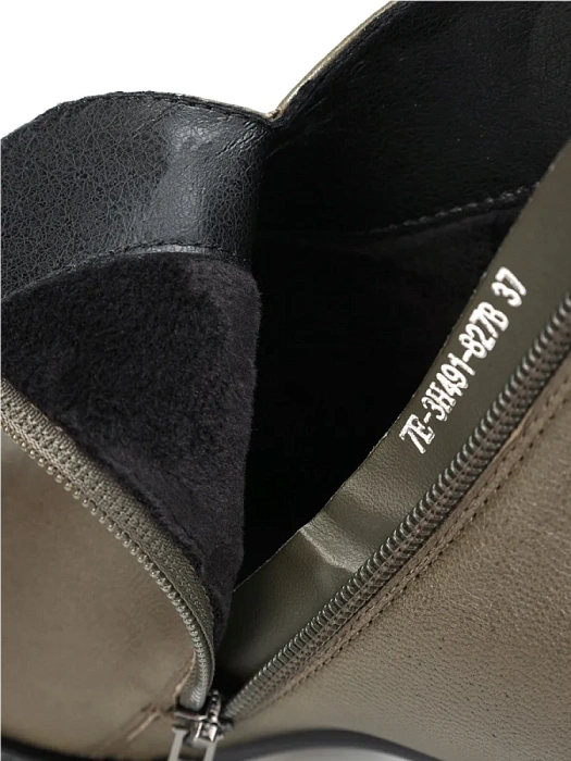 Женские ботильоны FEDERICA RODARI зеленые, артикул 7E-3H491-827B