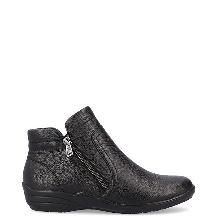 Женские ботинки basic REMONTE черные, артикул R7677-02