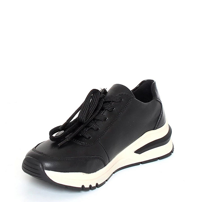 Женские кроссовки RIEKER черные, артикул M6613-00