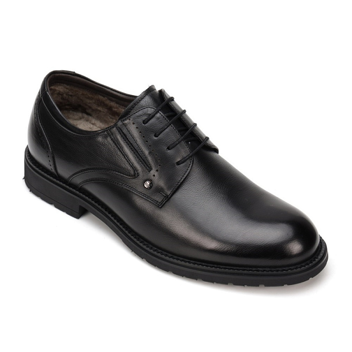 Мужские туфли BRUNO RENZONI  черные, артикул 5497A-901B-M