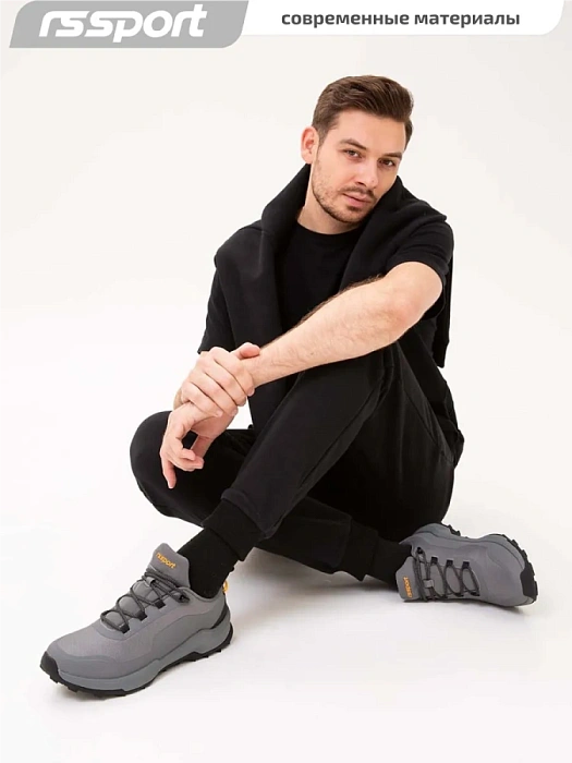 Мужские кроссовки RS SPORT серые, артикул LH232A88M-3/grey/M