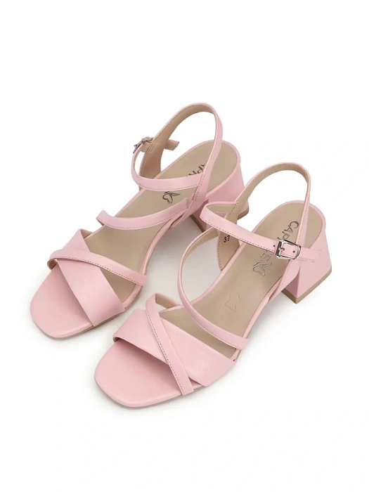 Женские босоножки  CAPRICE розовые, артикул 9-28300-44-583