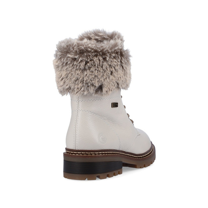 Женские ботинки basic REMONTE белые, артикул D0B74-80