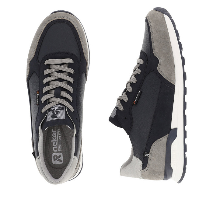 Мужские кроссовки RIEKER синие, артикул U0307-14