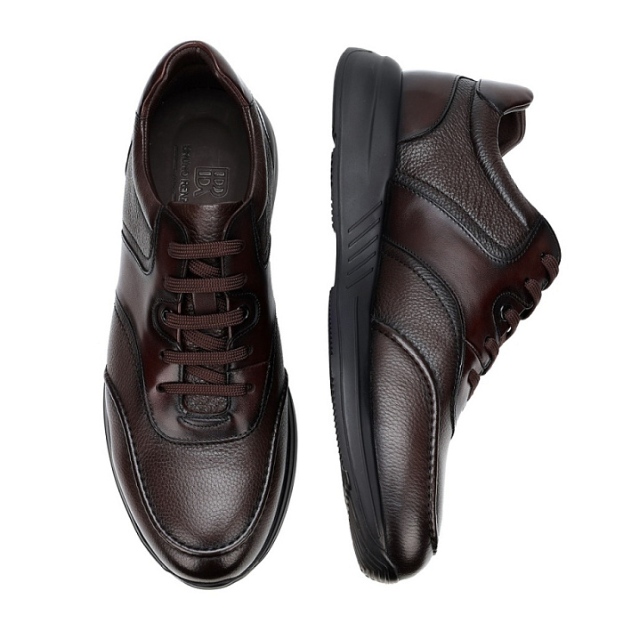 Мужские кроссовки BRUNO RENZONI  коричневые, артикул YS230A-H82B-NP