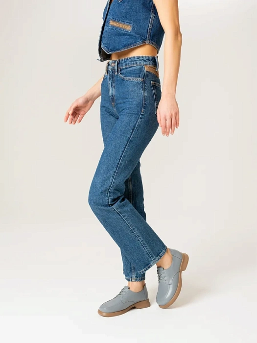 Женские туфли eObuv серые, артикул DB-S25-WML3-33-3