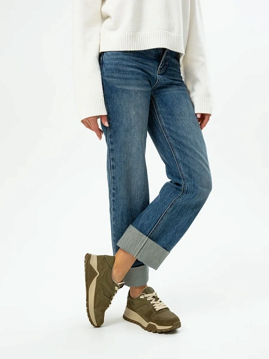 Женские кроссовки SOFIA-ALEXANDRA зеленые, артикул SA18563-WT/8