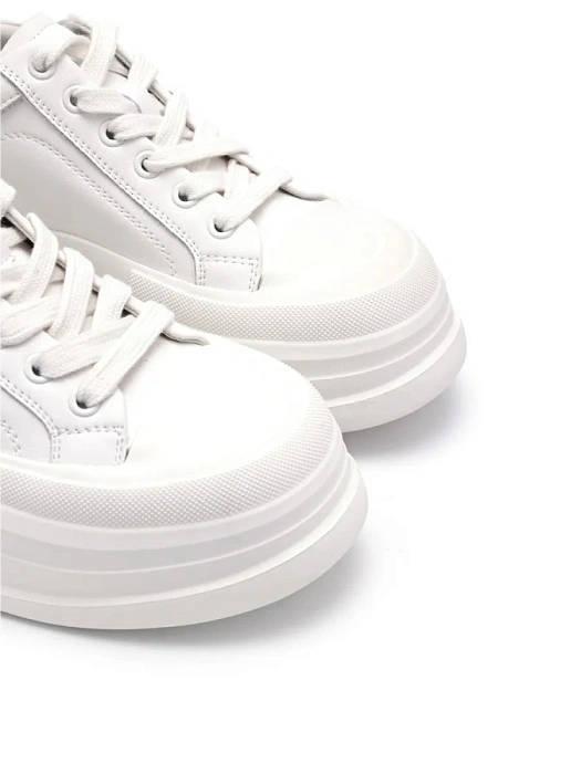 Женские кеды FEDERICA RODARI белые, артикул 42E-HY102-3B