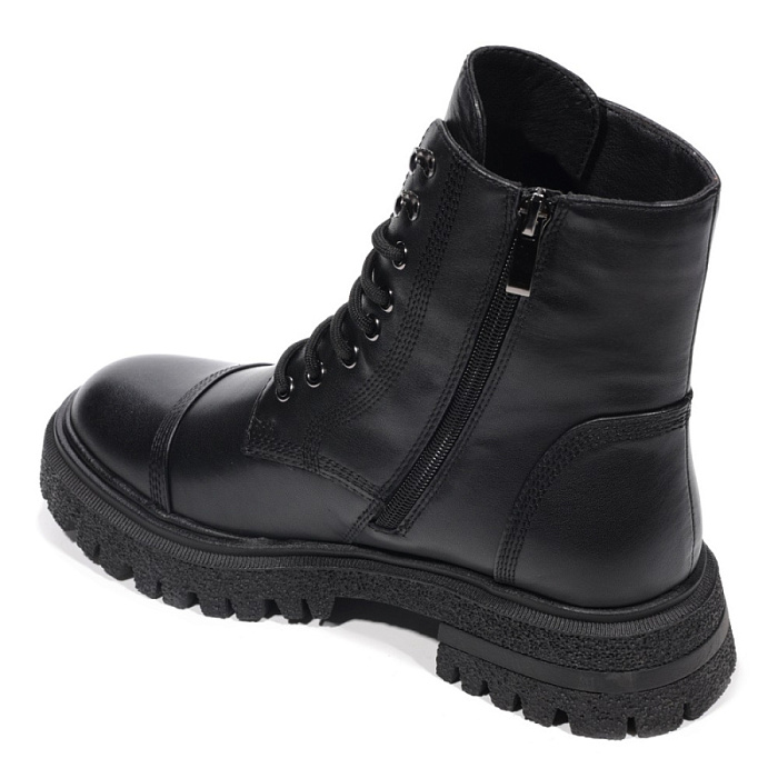 Женские ботинки basic FEDERICA RODARI черные, артикул 7EOB-FH2621-6-831-A002