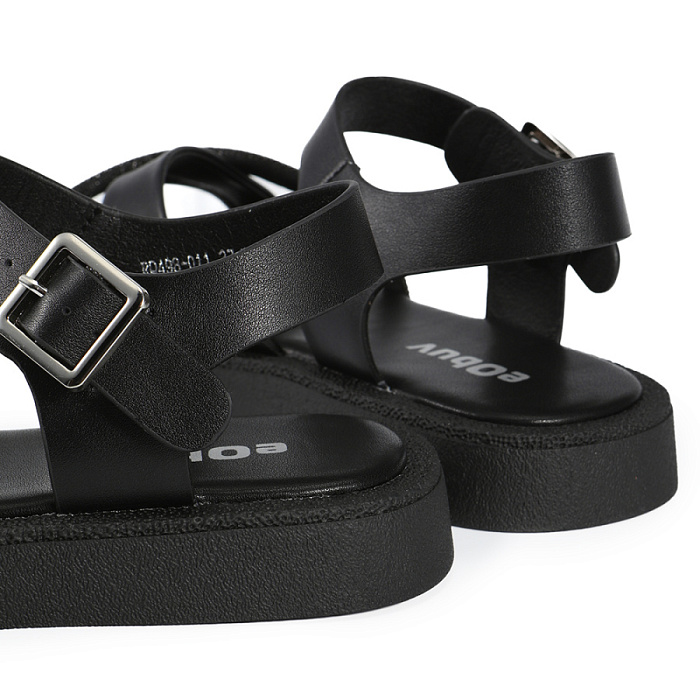 Женские сандалии eObuv черные, артикул RQ498-011