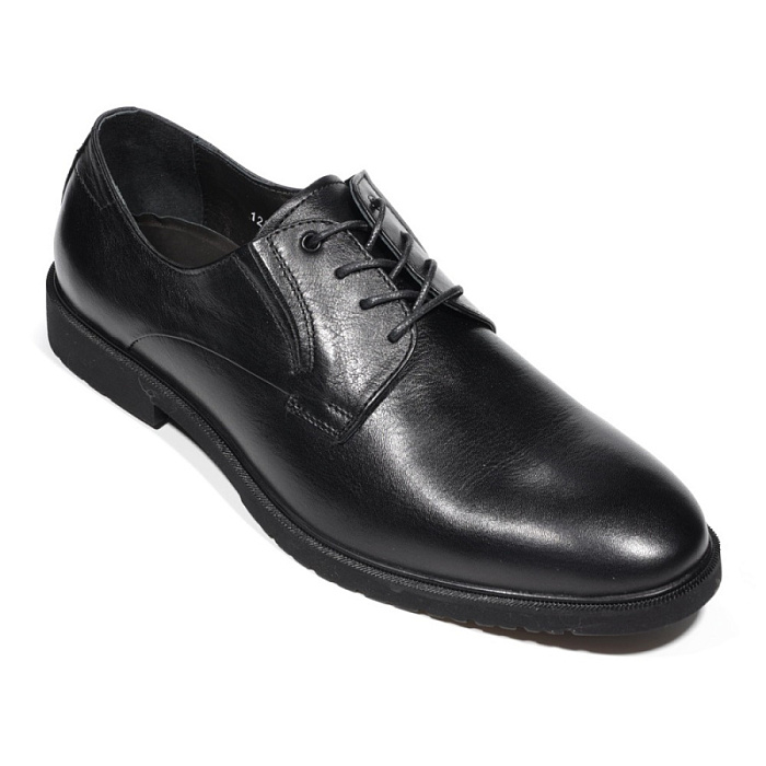 Мужские туфли basic BRUNO RENZONI  черные, артикул 125-816-262-1