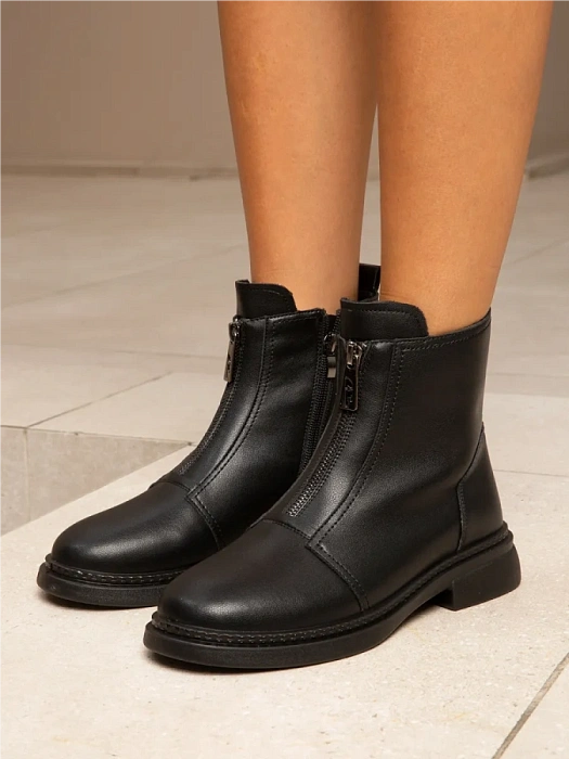 Женские ботинки eObuv черные, артикул EO42-DBU3-20-301