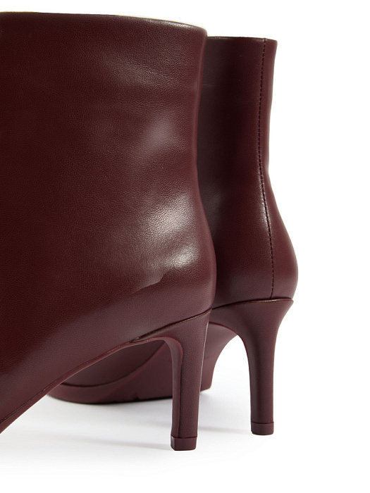 Женские полусапоги SOFIA-ALEXANDRA бордовые, артикул LT2636-0501-2