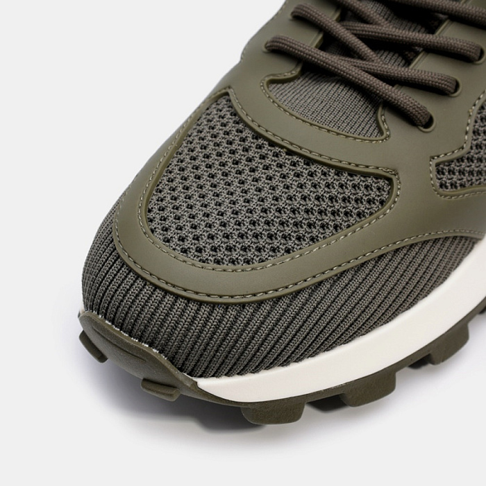 Мужские кроссовки BRUNO RENZONI  зеленые, артикул ZS23136-11