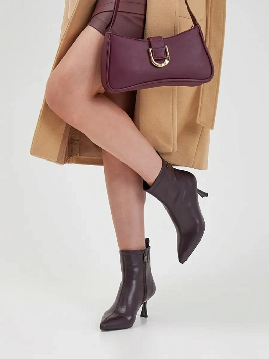 Женские ботильоны FEDERICA RODARI коричневые, артикул 17E-Z18099-25W