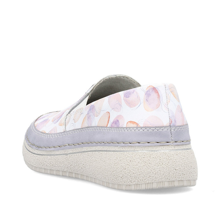 Женские слипоны RIEKER фиолетовые, артикул 50950-90