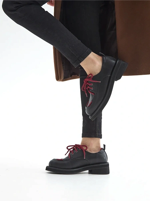 Женские туфли FEDERICA RODARI черные, артикул 4E-3579-202