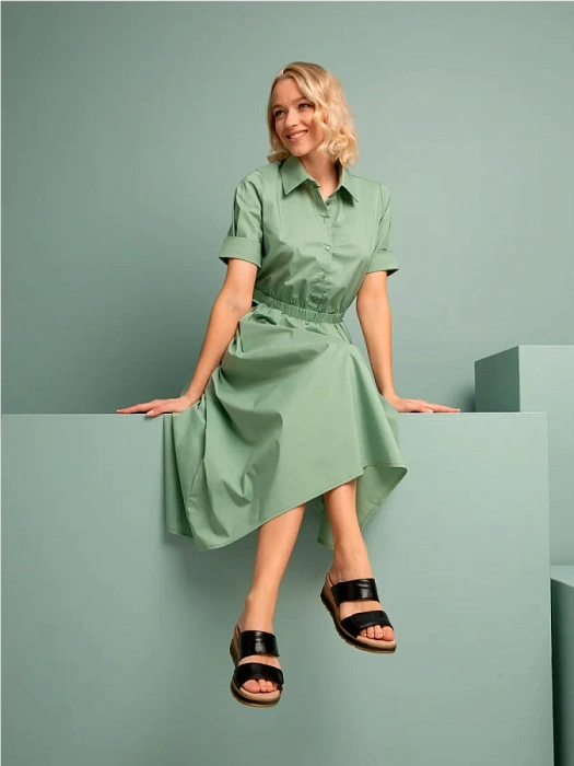 Женские сабо CAPRICE черные, артикул 9-27250-42-040