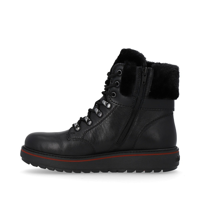 Женские ботинки basic REMONTE черные, артикул D0U70-01