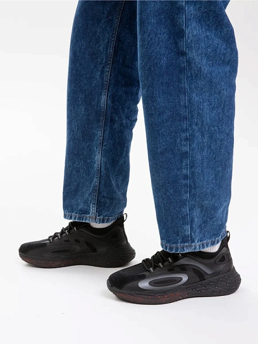 Мужские кроссовки BRUNO RENZONI  черные, артикул VK63-162554