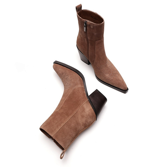 Женские казаки SOFIA-ALEXANDRA бежевые, артикул 38E-HF873-B