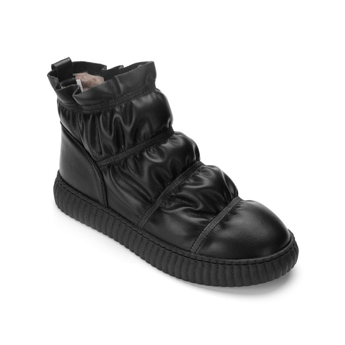 Женские ботинки basic Donna Daniella  черные, артикул NU404-011